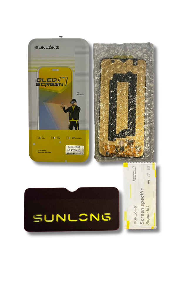 Samsung A50 (A505) A30 (A305) Sunlong Uyumlu Çıtalı Ekran